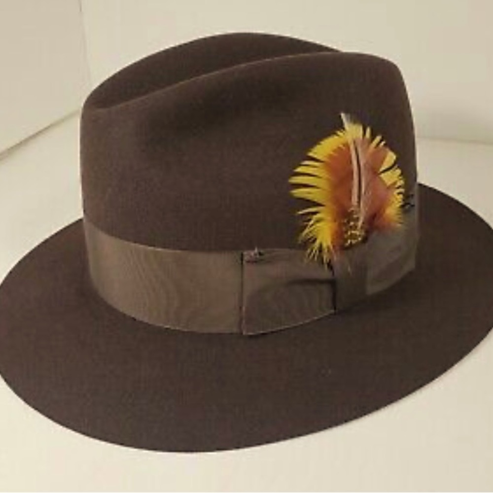 Vintage Biltmore "The Senator" Genuine Fur Felt Hat.